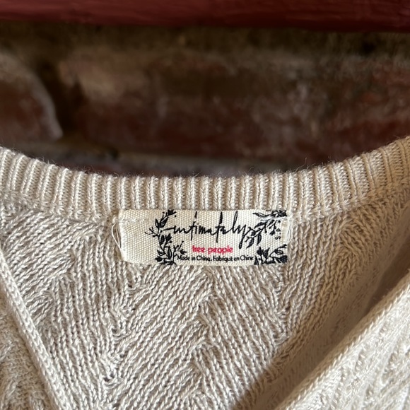 Free People Knit Cropped Tank - Picture 3 of 4